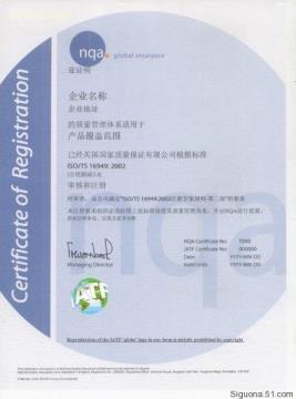 專業(yè)TS16949認證與五大工具培訓(xùn)，助力企業(yè)質(zhì)量管理提升